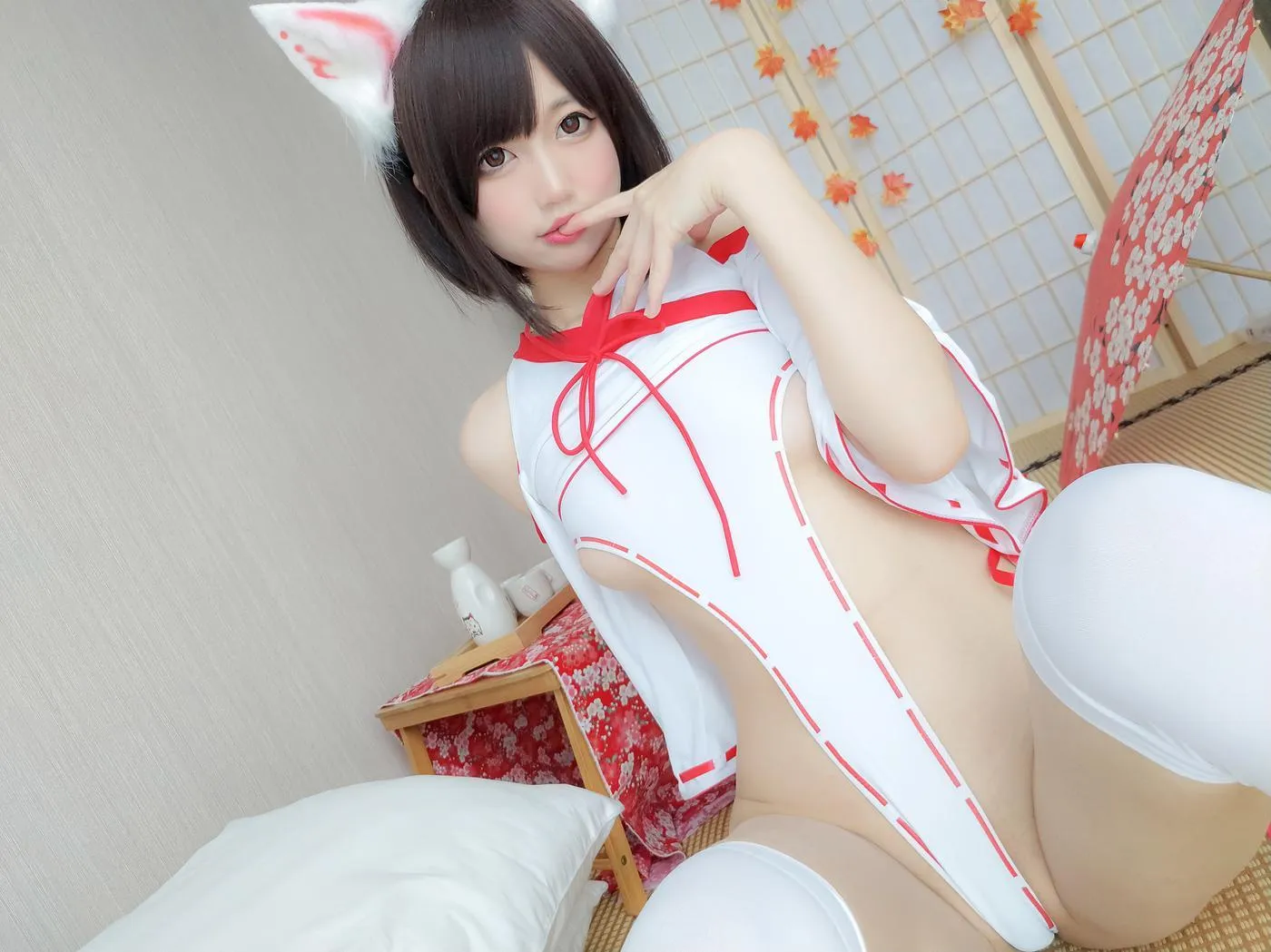 NAGISA魔物喵 – NO.29 巫女狐-photos [63P]插图6